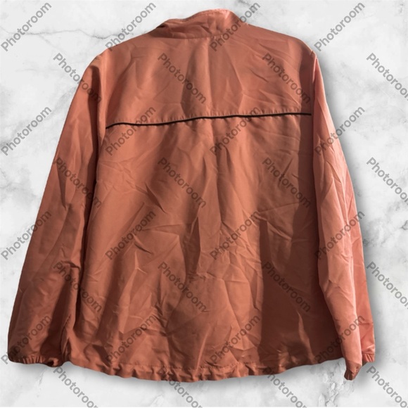 Izod Jacket Womens Large Pink Windbreak Coat Pullover 1/4 Zip Golf Ladies (428) - Picture 7 of 9